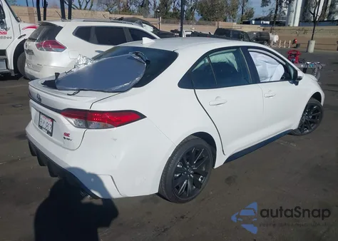 2025 Toyota Corolla Hybrid Se from USA, damaged, VIN JTDBCMFE2S3105411